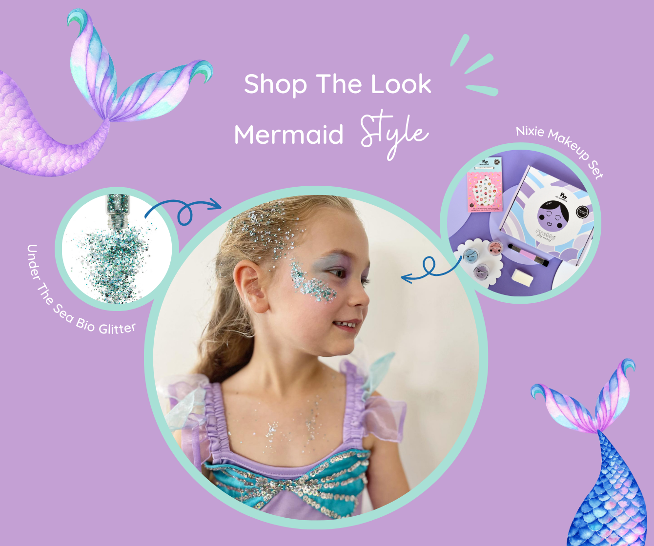 Create your own Little Mermaid makeup look