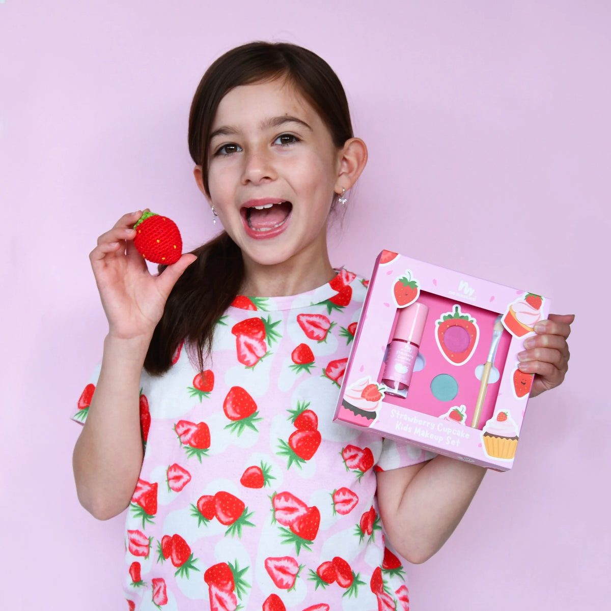 Strawberry Cupcake No Nasties Natural Makeup Gift Set
