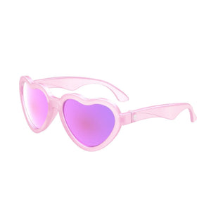 Babiators kids sunglasses heart shaped polarised pink colour
