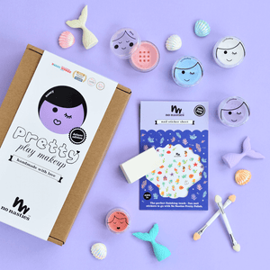 Makeup set for kids in purple