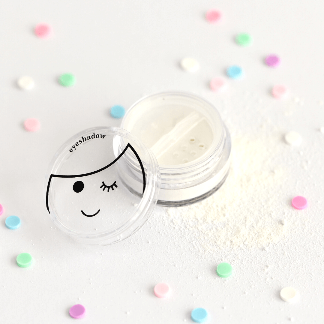 Natural kids eyeshadow in White
