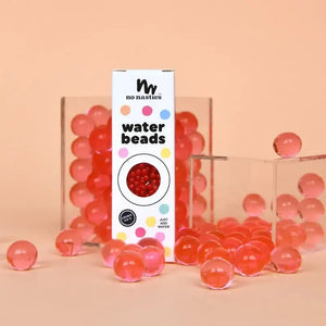 Water beads by No Nasties Kids NZ red colour