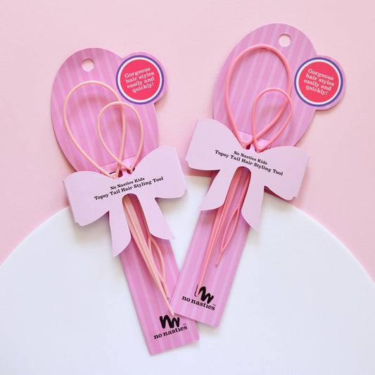 Topsy Tail Kids Hair Styling Tool Pink