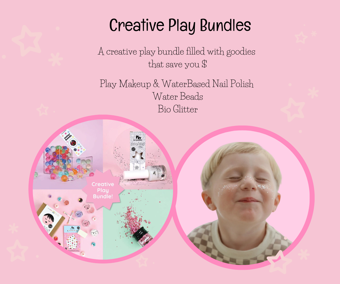 Bundles of creative play kids products