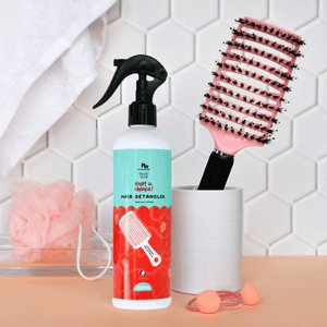 Strawberry Detangler Spray and Brush Pack