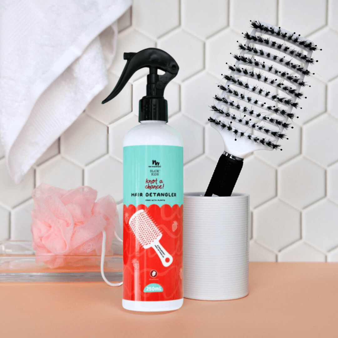 Strawberry Detangler Spray and Brush Pack