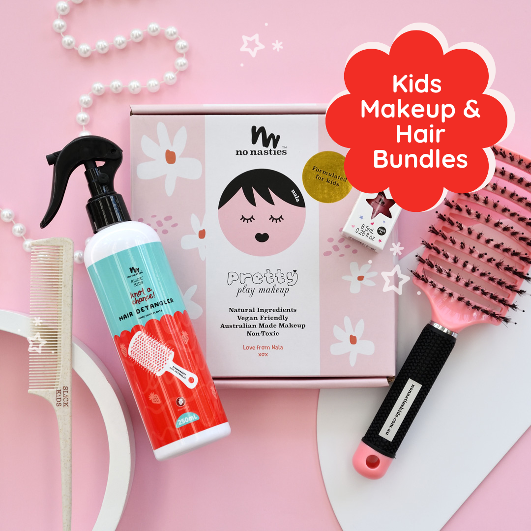 Natural kids makeup and hair sets on Boxing Day Sale