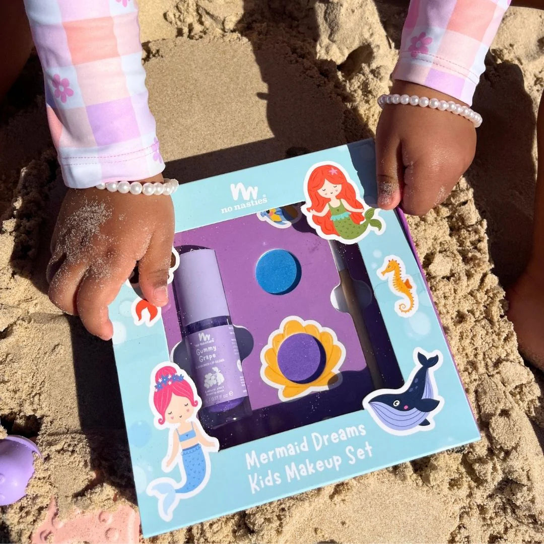 Mermaid Dreams Natural Kids Makeup Gift Set
