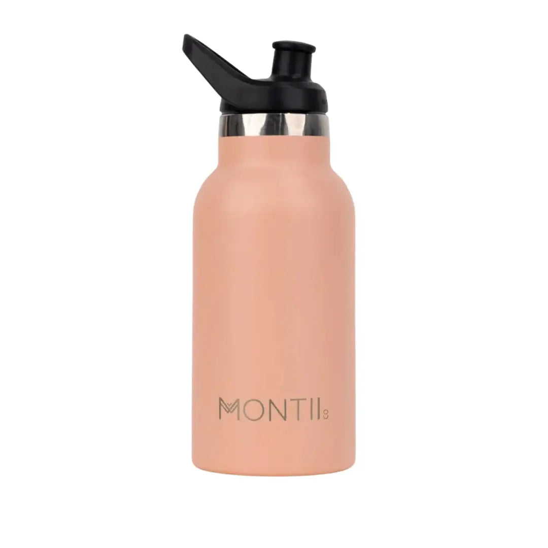 Montii kids drink bottles in four different colours