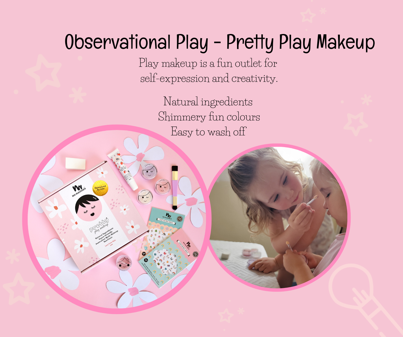 Fun play ideas for kids with play makeup