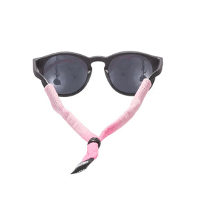 Babiators pink ombre fabric sunglasses strap on sunglasses