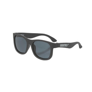 Babiators Navigator kids sunglasses in black colour side view