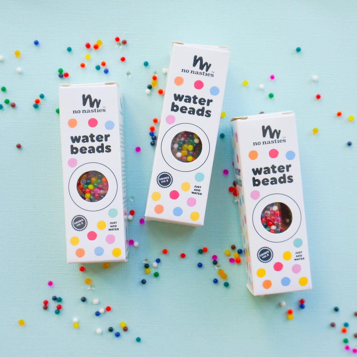 Water beads rainbow trio pack