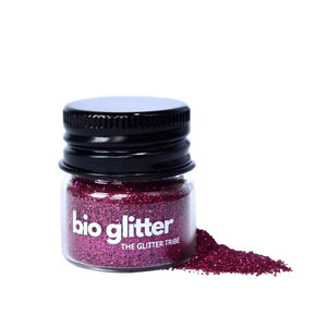 The Glitter Tribe Cranberry Crush extra fine glitter sold at No Nasties Kids NZ