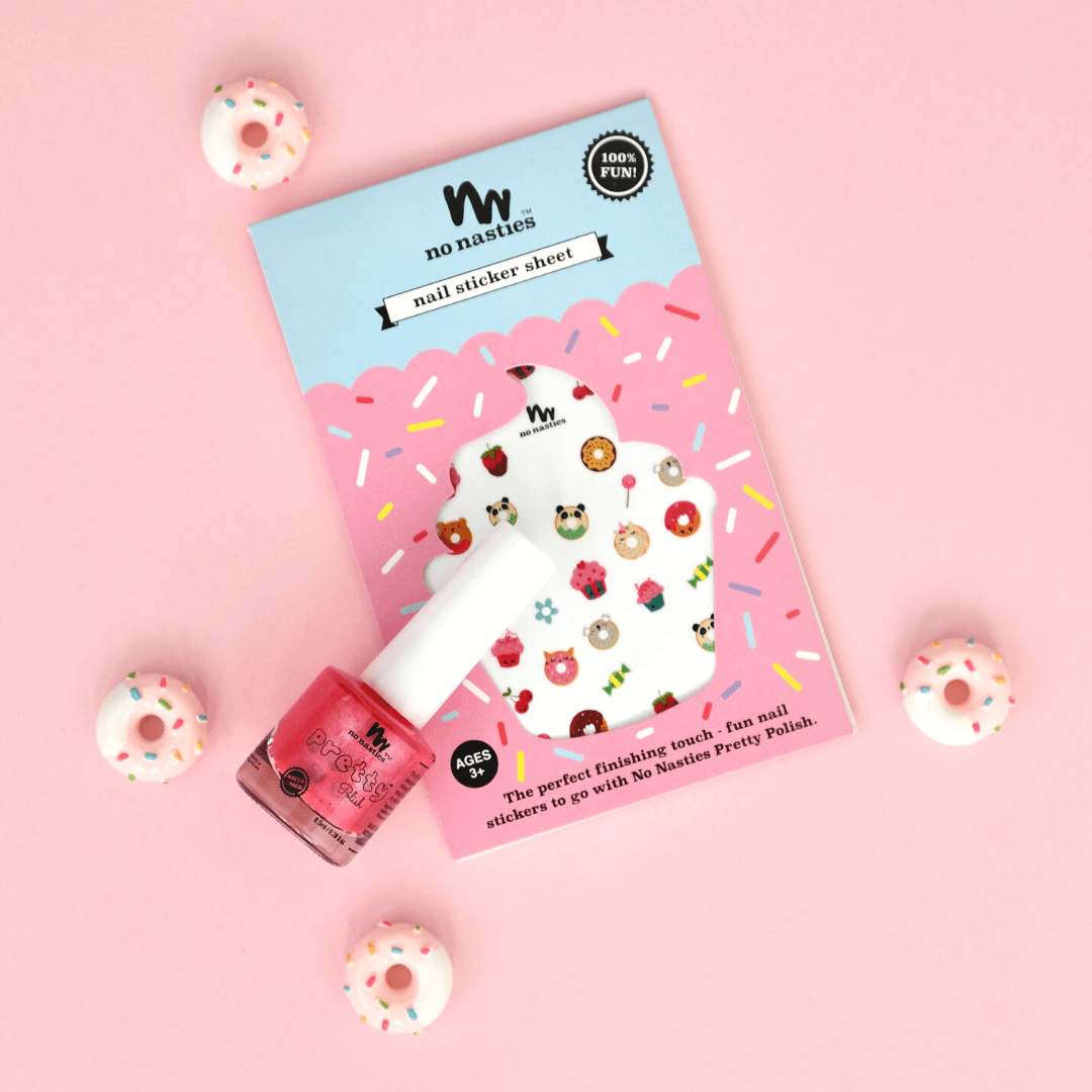 Kids Water based polish and Nail Stickers Pack *** PRE ORDER ***