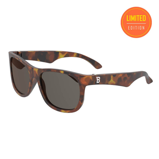 Toddler sunglasses by Babiators in the swimming pool