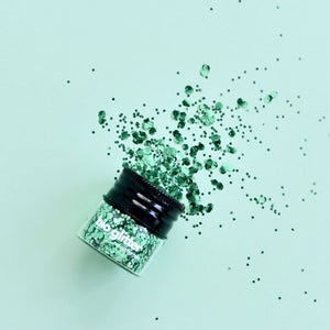 Certified Bio Glitter Spring Green