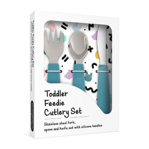 Toddler cutlery set boxed