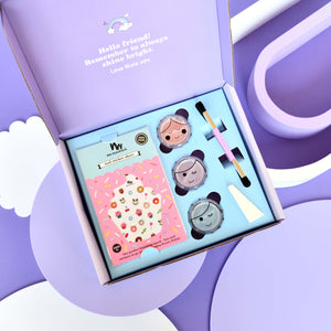 Inside Nixie makeup set by No Nasties Kids NZ