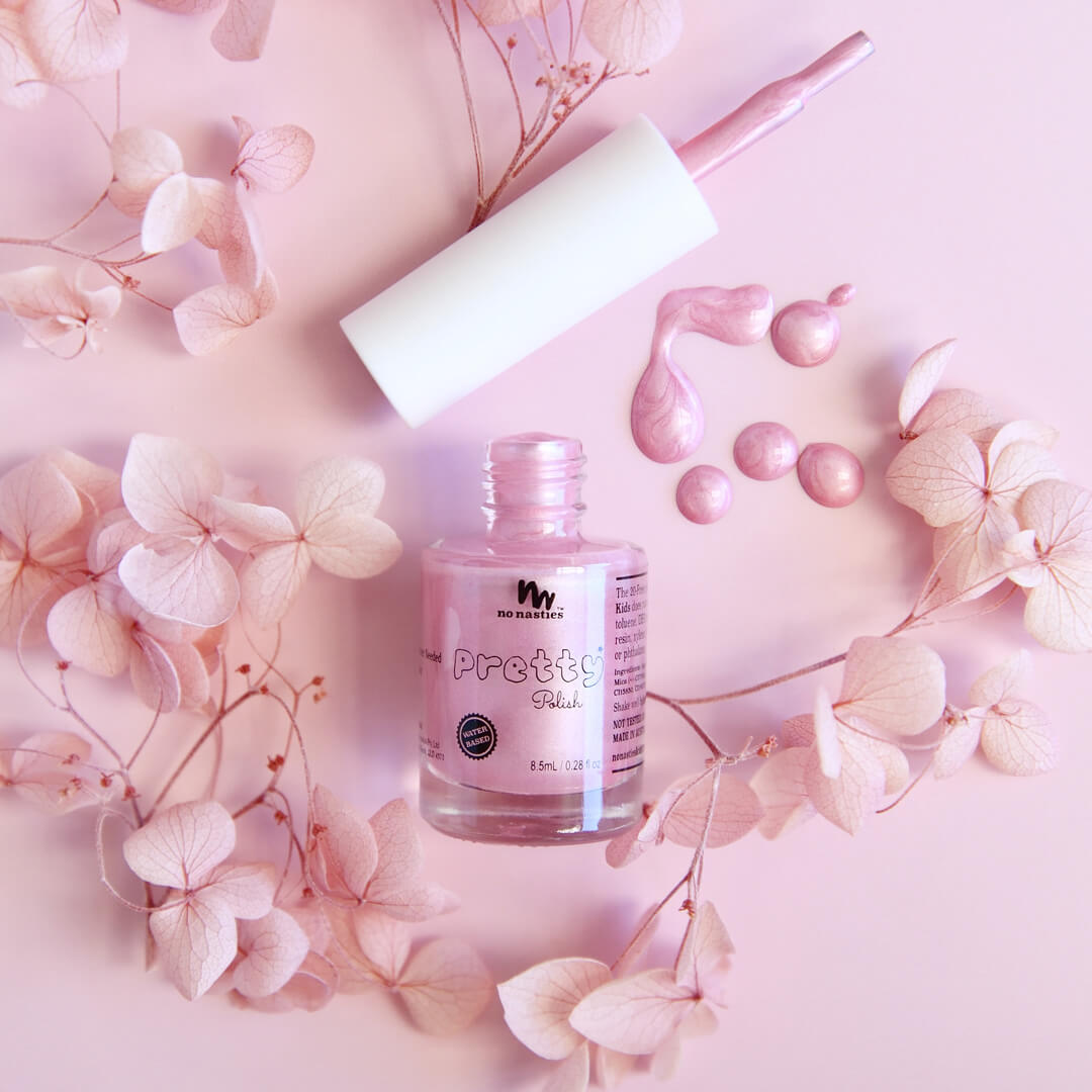 Pastel Pink Water-Based Kids Nail Polish