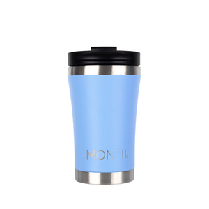 Sky blue reusable coffee cup by Montii NZ