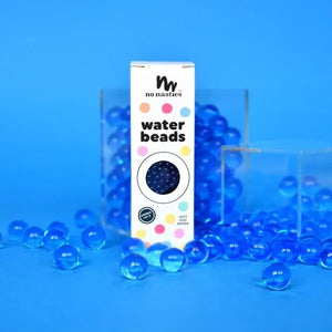 Water beads by No Nasties Kids NZ blue colour
