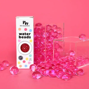 Water beads by No Nasties Kids NZ pink colour